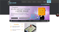 Desktop Screenshot of agence-web-conseil.com